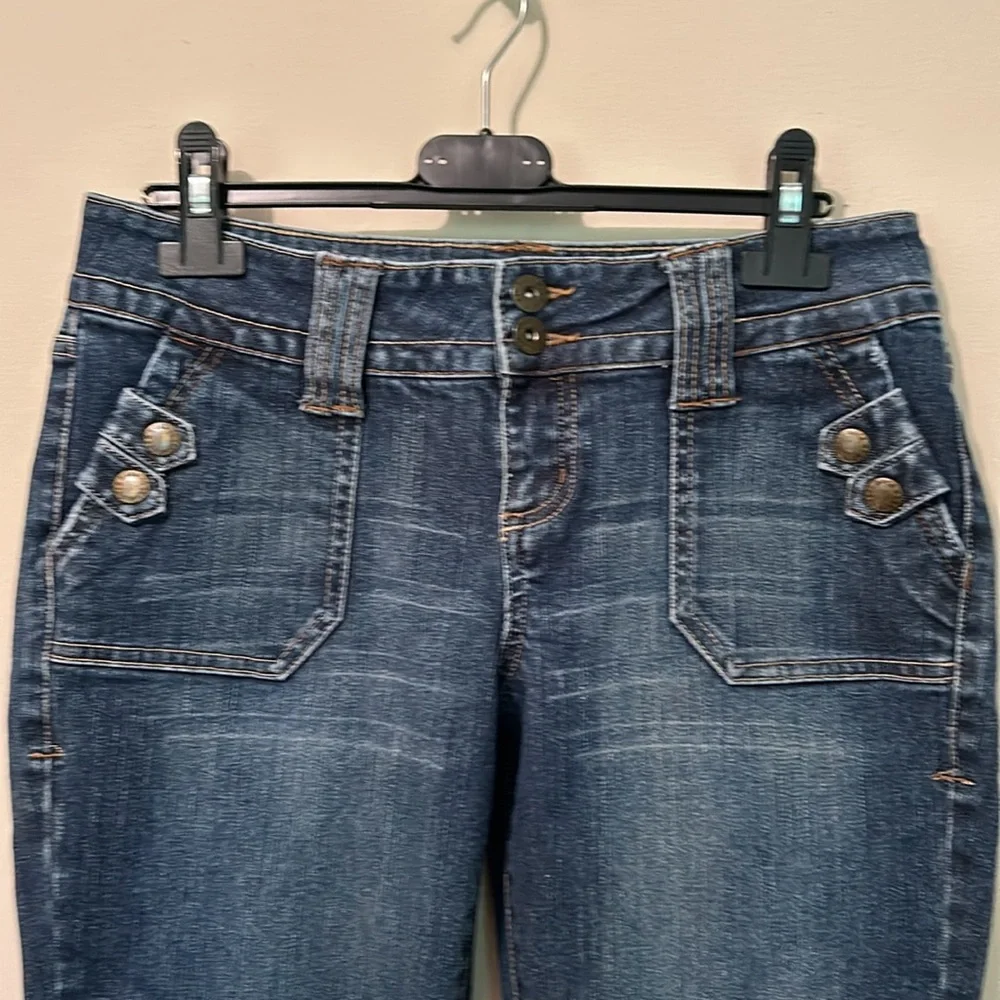 Duckhead Jean’s Co. Women’s Jeans Bootcut Blue Low Rise Size 5 Juniors - Picture 2 of 11